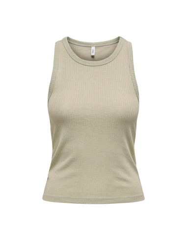 TOP ONLIDOL LIFE S/L GLITTER TOP JRS Desert Sage