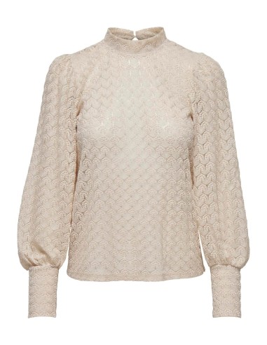 TOP ENCAJES JDYAVERY Sandshell/Beige