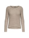 JERSEY DE PUNTO onlGEENA Vintage Simply Taupe