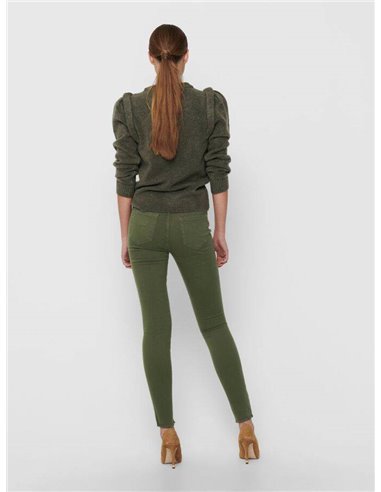 JERSEY DE PUNTO ONLSUNFLOWER Covert Green/Kaki