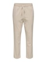 PANTALÓN JOGGER ONSLINUS Silver Lining/Beige