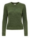 copia de JERSEY JDYSILJA L/S O-NECK PULLOVER KNT Winter Moss MELANGE/VERDE