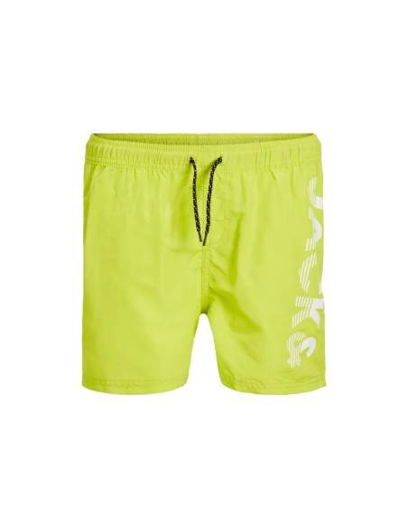 BAÑADOR JUNIOR PSTCRETE JJSWIM AKM LOGO SN JNR Lime Punch