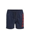 BAÑADOR JUNIOR PSTCRETE JJSWIM AKM LOGO SN JNR Navy Blazer