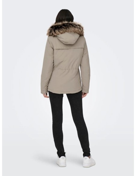 PARKA ONLNEWSTARLINE AW PARKA CC OTW Weathered Teak/Beige