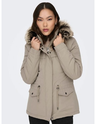 PARKA ONLNEWSTARLINE AW PARKA CC OTW Weathered Teak/Beige