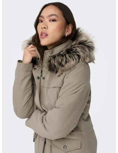 PARKA ONLNEWSTARLINE AW PARKA CC OTW Weathered Teak/Beige