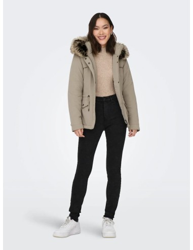 PARKA ONLNEWSTARLINE AW PARKA CC OTW Weathered Teak/Beige