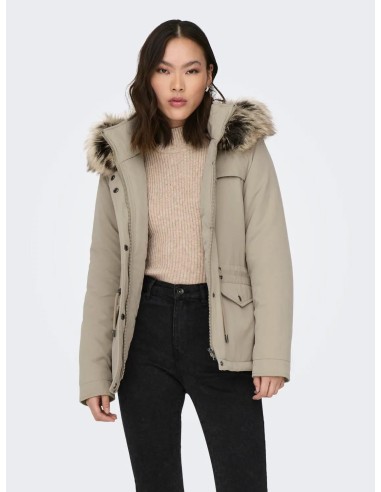 PARKA ONLNEWSTARLINE AW PARKA CC OTW Weathered Teak/Beige