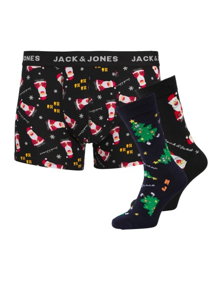 JUEGOS DE BOXER Y CALETINES JACHOHOHO GIFTBOX Black Black - Sky captain