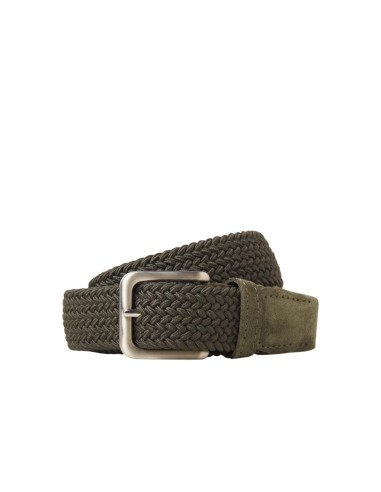 CINTURON JACYORK WOVEN BELT Forest Night/Verde oscuro