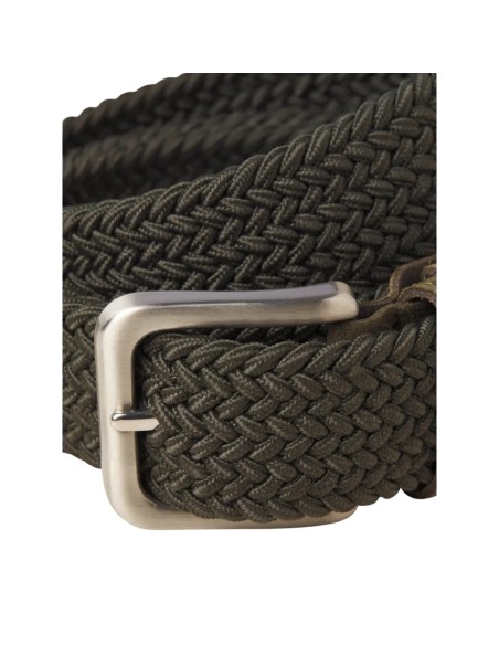 CINTURON JACYORK WOVEN BELT Forest Night/Verde oscuro