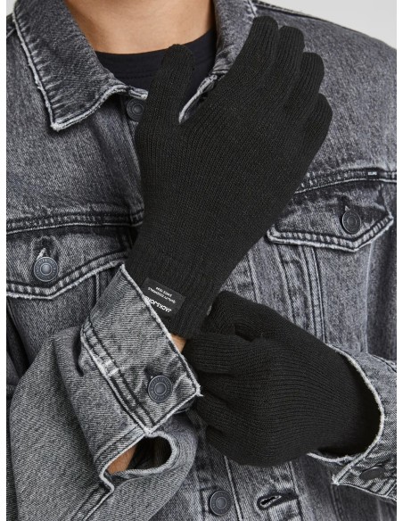 GUANTES DE PUNTO JACHENRY KNIT GLOVES Black/Negro