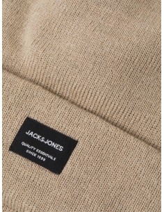 GORRO JACDNA BEANIE NOOS Pure Cashmere/BEIGE 2