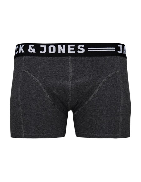 BOXER JACSENSE MIX COLOR TRUNKS NOOS Dark Grey Melange/Gris oscuro