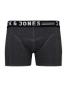 BOXER JACSENSE MIX COLOR TRUNKS NOOS Dark Grey Melange/Gris oscuro