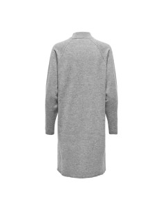 VESTIDO DE PUNTO JDYRUE LIFE L/S HIGH NECK DRESS KNT NOOS Light Grey Melange 2