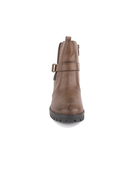 BOTIN COMBINADO ELÁSTICO TAUPE XTI