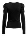 TOP MANDGAS LARGAS ONLRICH L/S GLITTER PUFF TOP JRS Black Black glitter