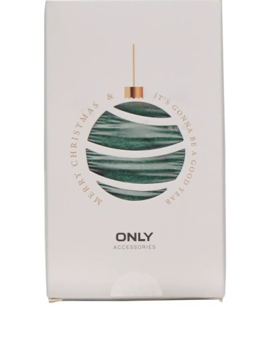 PACK DE CALCETINE ONLCHRISTMAS CHINELLE 3-SOCK BOX ACC High Risk Red SANTA-RAINDEAR-SNOWMAN