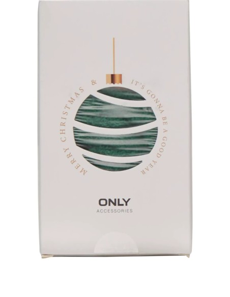 PACK DE CALCETINE ONLCHRISTMAS CHINELLE 3-SOCK BOX ACC High Risk Red SANTA-RAINDEAR-SNOWMAN