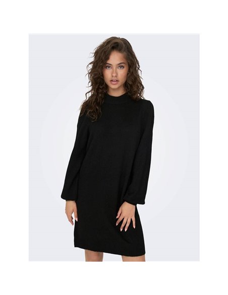 VESTIDO DE PUNTO JDYRUE Black/Negro