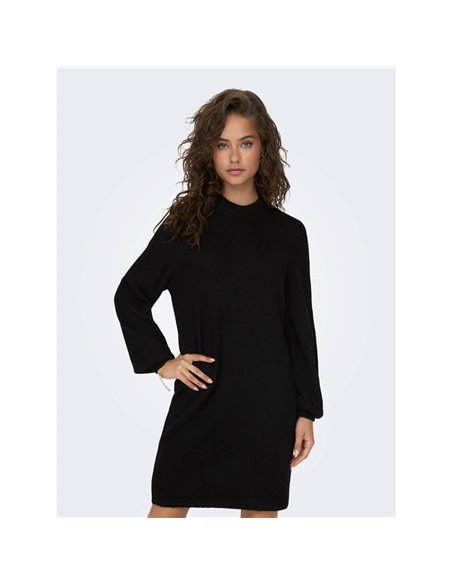 VESTIDO DE PUNTO JDYRUE Black/Negro