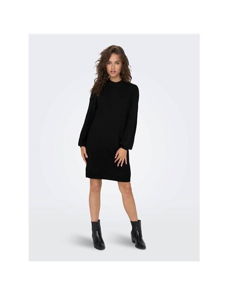 VESTIDO DE PUNTO JDYRUE Black/Negro