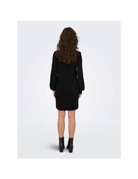VESTIDO DE PUNTO JDYRUE Black/Negro