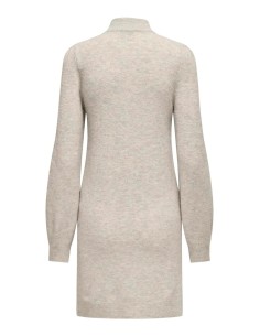 VESTIDO DE PUNTO JDYRUE LIFE L/S HIGH NECK DRESS KNT NOOS Chateau Gray 2