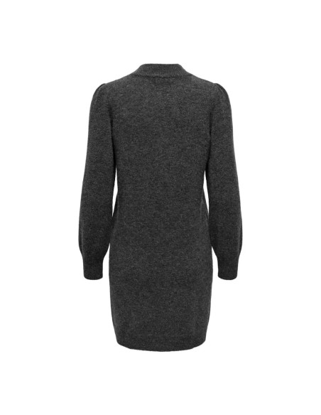 VESTIDO DE PUNTO JDYRUE LIFE L/S HIGH NECK DRESS KNT NOOS Dark Grey