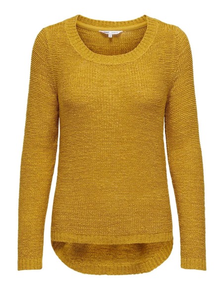 JERSEY DE PUNTO ONLGEENA XO L/S PULLOVER KNT NOOS Golden Spice