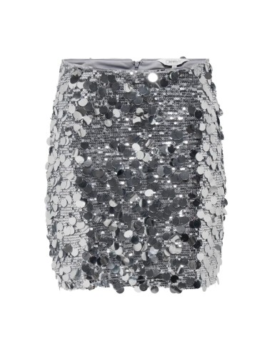 FALDAS ONLJADEL SEQUINS SKIRT WVN Silver W SILVER SEQUINS