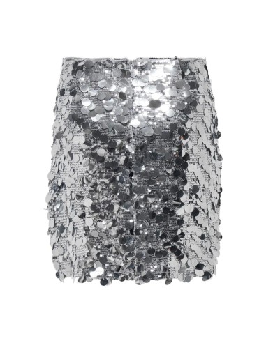 FALDAS ONLJADEL SEQUINS SKIRT WVN Silver W SILVER SEQUINS