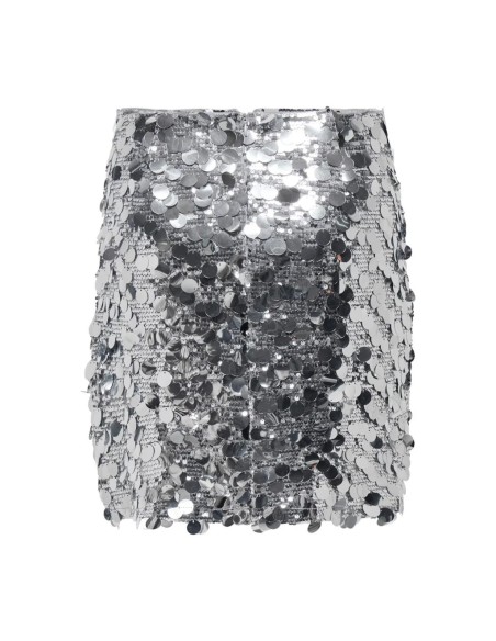 FALDAS ONLJADEL SEQUINS SKIRT WVN Silver W SILVER SEQUINS