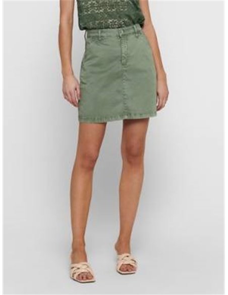 FALDA CORTA JDYDAKOTA Sea Spray/Verde