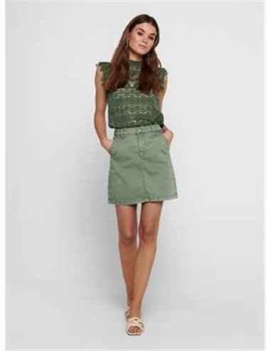 FALDA CORTA JDYDAKOTA Sea Spray/Verde