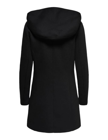 ABRIGO CON CAPUCHA ONLSEDONA LIGHT COAT OTW NOOS Black