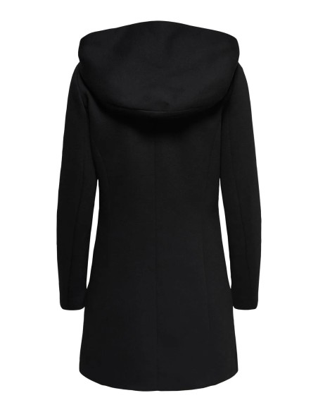 ABRIGO CON CAPUCHA ONLSEDONA LIGHT COAT OTW NOOS Black