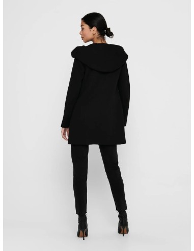 ABRIGO CON CAPUCHA ONLSEDONA LIGHT COAT OTW NOOS Black