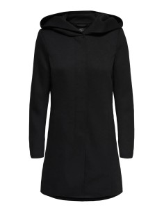 ABRIGO CON CAPUCHA ONLSEDONA LIGHT COAT OTW NOOS Black