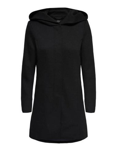 ABRIGO CON CAPUCHA ONLSEDONA LIGHT COAT OTW NOOS Black