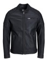 CHAQUETA DE PIEL JJEROCKY JACKET NOOS Black PU