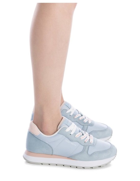 ZAPATILLAS CASUAL CELESTE 120161 TEDDY SMITH