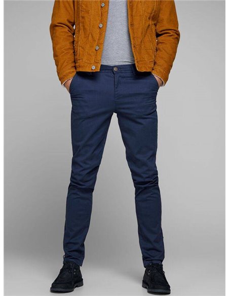 PANTALÓN CHINO JJIMARCO JJBOWIE Navy Blazer/Marino