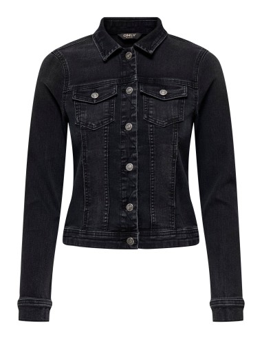 CHAQUETA VAQUERA onlWONDER Washed Black/Negra