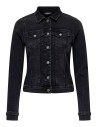 CHAQUETA VAQUERA onlWONDER Washed Black/Negra