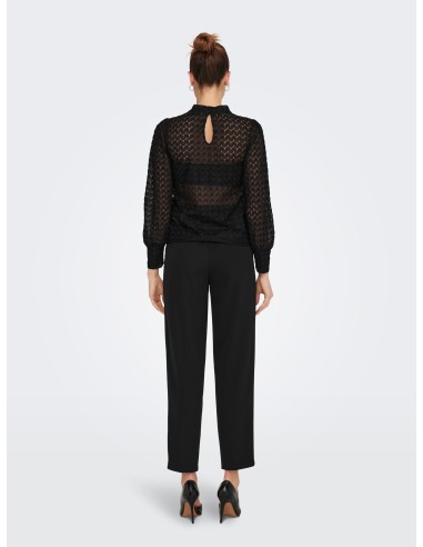 TOP ENCAJES JDYAVERY Black/Negro