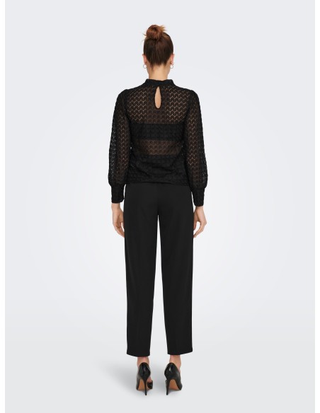 TOP ENCAJES JDYAVERY Black/Negro