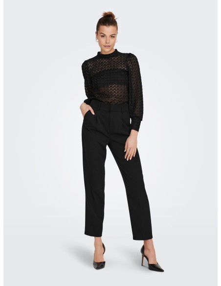 TOP ENCAJES JDYAVERY Black/Negro